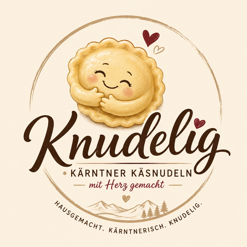 Knudelig – Kärntner Käsnudeln mit Herz